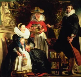 The Artist and His Family in a Garden