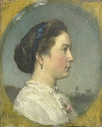 Portrait of Catharina Hendrika Horn, the Artist