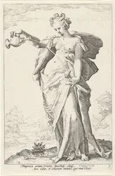 Temperance (Temperantia) (series title) The Virtues