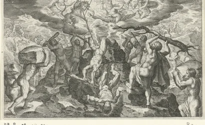 Bacchus Helps Defeat the Titans