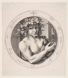 Bacchus, plate 2 from Series of Three Gods