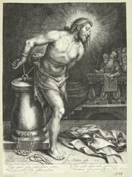 Jesus at the Column (after the Scourging)