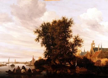 The Maas near Gorkum