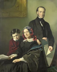 Portrait of Mrs. A.J. Schmidt-Keiser