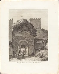 Arch of Drusus, Now Gate of San Sebastiano