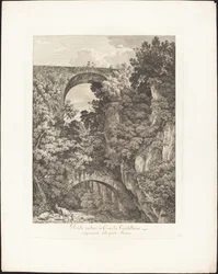 Ancient Bridge at Civita Castellana, Commonly Called Terano Bridge