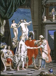Alexander the Great introducing Campaspe to Apelles