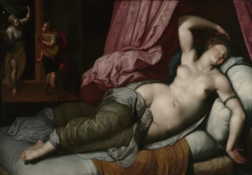 Paris Being Admitted to the Bedchamber of Helen