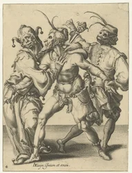 Three Dancing Men
