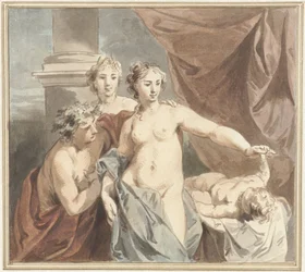 Ceres, Venus, Bacchus, and Sleeping Amor
