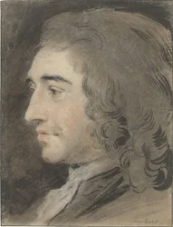 Portrait of a Man, Facing Left