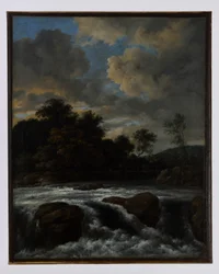 Landscape with Waterfall