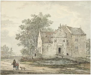 Castle IJzendoorn in the Betuwe