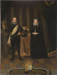 King Frederick II of Denmark and Queen Sophie of Denmark