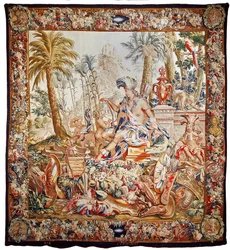 Tapestry of America, late 17th century