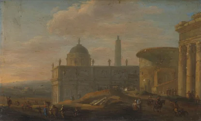 Italian City View