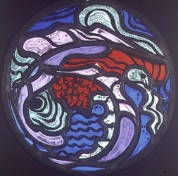 Abstract Composition, Medallion
