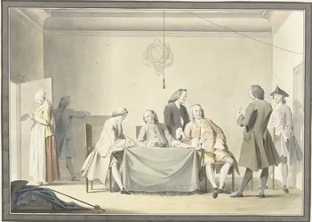 Meeting of Commissioners for the Reception of the Liberal Gift, or 50th Penny, 12 September 1747