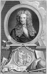 Isaac Newton, English mathematician, astronomer and physicist