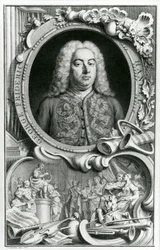 Portrait of George Frederick Handel