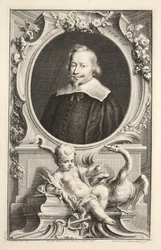 Portrait of John Pym, illustration from 