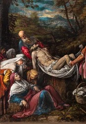 Burial of the Body of Christ (detail)