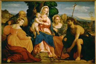The Virgin Mary with Child and Saints