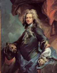 Portrait of a Gentleman with Dog