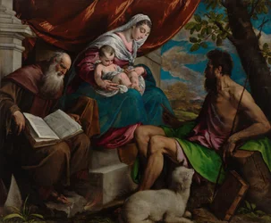 Virgin and Child with John the Baptist and Saint Anthony the Abbot