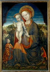 The Virgin of Humility and Child Adored by Lionel d