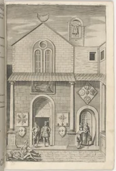 Façade of the Minor Church (plate E)
