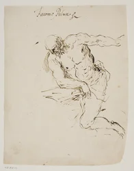Kneeling St Jerome Reading