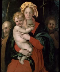 The Holy Family with St. John