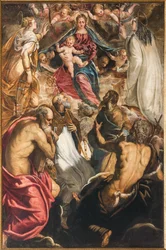 Madonna with Infant Jesus and Saints