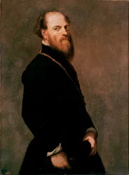Portrait of a Gentleman in the Gold Chain (Jacopo Robusti dit Tintoretto)