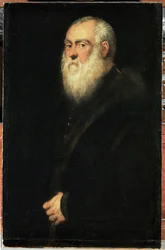 Portrait of an Elder Man with White Beard