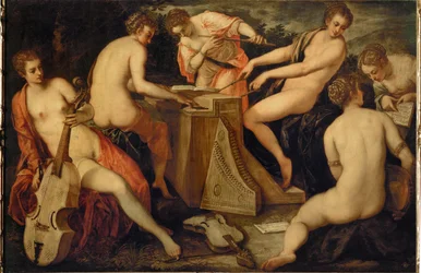 Women Making Music, Perhaps an Allegory of Music
