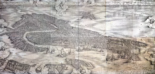 Grande Pianta Prospettica - Venice, c.1500