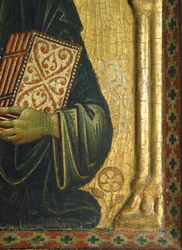 The Redeemer with the Madonna and Saints (detail)