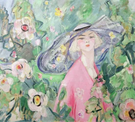 Woman in Hat, c.1920