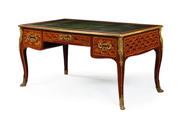 Late Louis XV Bureau Plat, Third Quarter of the 18th Century