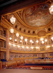 View of the Interior of the Royal Opera of Versailles
