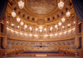 View of the Interior of the Royal Opera of Versailles
