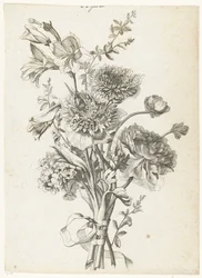 Bouquet of Anemones (Various Flowers Arranged in Bouquets)