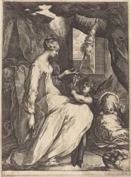 The Madonna Spinning