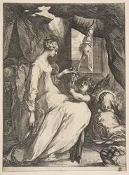 Virgin and Child with an Angel