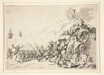 Attack on a Fort from the Sea