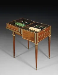 Louis XVI games table