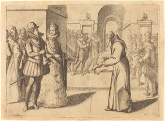 A Capucin Bringing Thanks of the King of Bavaria