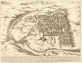 Aerial View of the City of Jerusalem